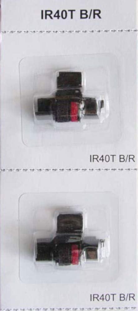 COMPUMATIC (6 Pack) Ink Replacement for Sharp Casio Catiga EL-1801V EL-1750V HR-170RC HR-200RC HR-300RC CP30A CP90A and Other Calculators, IR40T B...