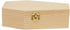 Woodpeckers Halloween Coffin Treat Boxes 6 inch, Pack of 2 Wood Coffins for Crafts, Party Treat Trays, and Mini Coffin Décor...
