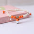 4Pcs Cute Mushroom Anklet Colorful Beaded Bracelets Luck String Rope Chain Braided Bracelet Friendship Jewelry for Women Men...