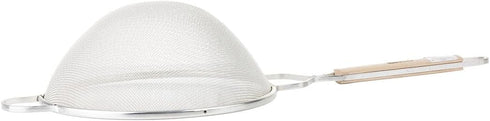 Tablecraft 10-1/4" Tinned Medium Mesh Strainer...