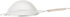 Tablecraft 10-1/4" Tinned Medium Mesh Strainer...