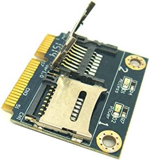Dual Micro SDXC SDHC SD to Mini PCI-e Adapter Card...