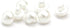 10mm White Round Pearl Buttons for Clothing, Shirts, Skirts, Collar, Cuff, Handmade Decorations, Sewing Supplies (50pcs 10mm(0.394inch))(White)...