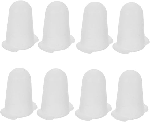 LIFKOME 8pcs Cake Frosting Tip Covers Pipping Tip Protective Cap Silicone Piping Tip Sleeves Baking Nozzle Covers Bakeware Set...