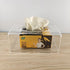 Facial Tissue Box Cover Holder- Rectangle Organizer for Bathroom Vanity, Countertops, Tables, Clear Acrylic...