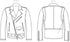Know Me Men's Moto Jacket Sewing Pattern Kit by Norris Dánta Ford, Design Code ME2011, 44-46-48-50-52, Multicolor...