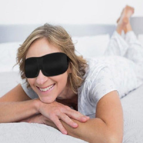 Bucky 40 Blinks No Pressure Beauty & Travel Eye Masks, Gray Dots...