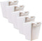5pcs Hanging Cup Holder,Rolling Cart Accessories Utility cart Accessories Hanging Bins,Hanging Flower Pots,Space Saver,Storage Bucket Desktop Cont...