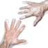 GENDA 500pcs Plastic Gloves Disposable Latex and Powder Free Food Gloves Disposable Perfect for Food Prep in Kitchen for Cooking Service, Cleaning...