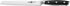 Klaus Meyer Stahl High Carbon Exclusive German Steel 6 inch Utility Serrated Knife (Black)...