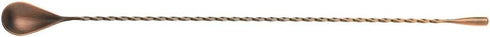 Barfly Bar Spoon, Teardrop End 15 3/4" (40 cm), Antique Copper...