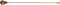 Barfly Bar Spoon, Teardrop End 15 3/4" (40 cm), Antique Copper...