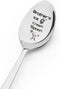 Little Big Brother Gifts for Men Brother Ice Cream Spoon for Brother Birthday Christmas Gifts from Sister Brother Coffee Ice Cream Lovers Gifts fo...