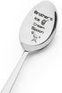 Little Big Brother Gifts for Men Brother Ice Cream Spoon for Brother Birthday Christmas Gifts from Sister Brother Coffee Ice Cream Lovers Gifts fo...