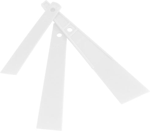 Glue Spreader ZYAMY 3IN1 White Plastic Glue Smear Sticks Craft Adhesive Paste PVA Applicator Spatula DIY Leather Craft Tool (20mm/30mm/40mm)...