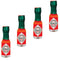 Tabasco Sauce Mini Travel Bottles - Refills for Hot Sauce Travel Keychain. Miniature Gifts Bottle For On The Go. Set of 4....
