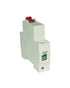 DC Miniature Circuit Breaker 10A 500V 1 Pole, DIN Rail Mount for Battery and Solar System, Red...