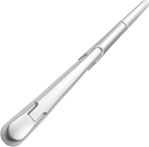 Rear Window Windshield Wiper Arm Blade Cover Compatible for Jeep JL Wrangler 2018-2021 ABS (Silver)...