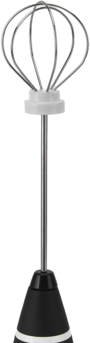 Mini Electric Blender Rechargeable Whipper 3 Modes Handheld Milk Frother with Detachable Probe Adjustable Foam Maker Blender for Frappe Hot Chocol...
