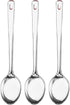 Restaurant Serving Spoons for Parties 12.99 Inch - Large Serving Spoons - Stainless Steel Spoons for Serving Buffet, Banquet, 3 Pcs...
