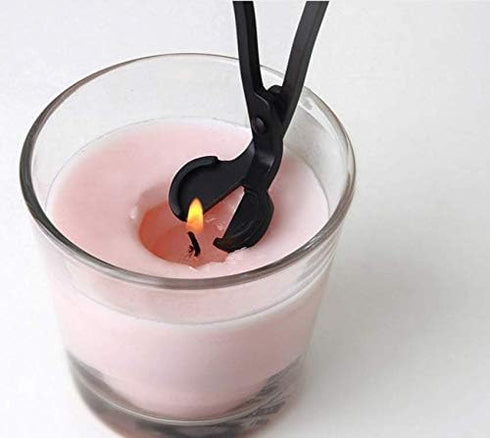 Candle Wick Trimmer ?Wick Clipper Cutter Scissor (Matte Black)...