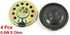 uxcell 4Pcs 0.5W 8 Ohm 28mm Dia Mini Metal Inside Magnet Music Player Speaker...