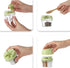 4 Compartment Spice Jar - Plastic Jar with Lids - Airtight Storage for Kitchen Counter...