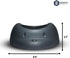 Dog Face Bowl, Food and Water Non Slip Anti Skid Stackable Pet Puppy Dishes for Small, Medium and Large Dogs (blue)...