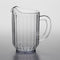 Clear SAN Plastic Beverage Pitcher 60oz. Plastic, Serve Soda, Lemonade, Juice,For Bars, Parties...