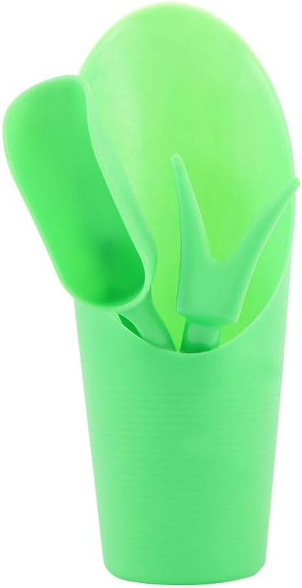4 Pcs Succulent Plant Care Gardening Tools Set-Succulent Miniature Fairy Garden Hand Tools for Transplanting,Digging,Weeding,Planting(green)...