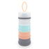 Baby Formula Dispenser, Formula Container, BPA Free, 4 Layers, Baby Feeding Travel Storage Container, Portable Milk Powder Dispenser Container, No...