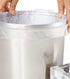 4 Gallon Trash Bags - 150 Small Mini Garbage Bags | 17" x 18" Clear Waste Basket Trash Bags | Bulk Plastic Bathroom Trash Can Liners...