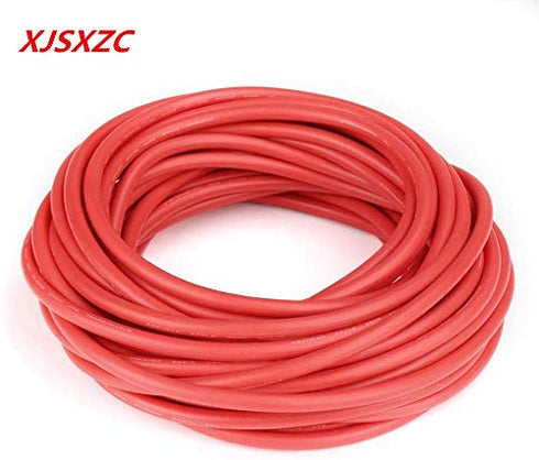 Electric Copper Core Flexible Silicone Wire Cable Red (22AWG 40KV) 5M...