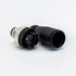M12 Field Wireable Connector 4 Pin Straight Cable Mount Aviation Plug Waterproof IP67 Industrial Circular Sensor Connector (Male Plug, A Code)...