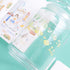 10 Rolls Waterproof Plastic Tape Cute 15mm Wide Self-Adhesive Tape Butterfly and Fruits Pattern Masking Clear Printed Sticker Lovely Gift for Scra...