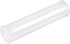 MECCANIXITY Clear Storage Tube 1 5/8"x7.5"(41mmx190mm) Lightweight for Bead Containers, Craft, DIY with White Caps 2 Pack...