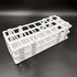 3 Packs Plastic Test Tube Rack, 24 Holes Lab Test Tube Rack Holder for 25mm Test Tubes, White, Detachable (24 Holes)...
