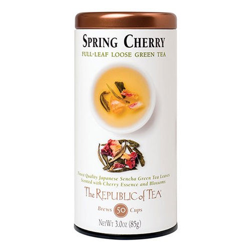 The Republic of Tea Spring Cherry, 3.0 Ounces / 50-60 Cups...