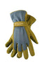 West County 074S/L Classic Gloves – Large, Slate, Gardening Gloves w/ Extended Cuff, Dotted Palm and Finger Tips...