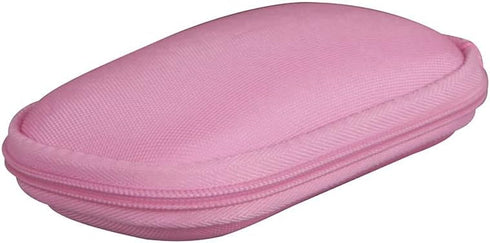 Hermitshell Hard Storage Carrying Case Bag Fits Apple Magic Mouse (I and II 2nd Gen) (Pink Nylon)...