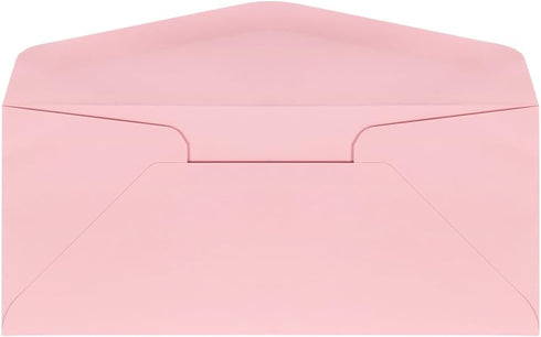 JAM PAPER #10 Business Premium Envelopes - 4 1/8 x 9 1/2 - Baby Pink Pastel - 50/Pack...