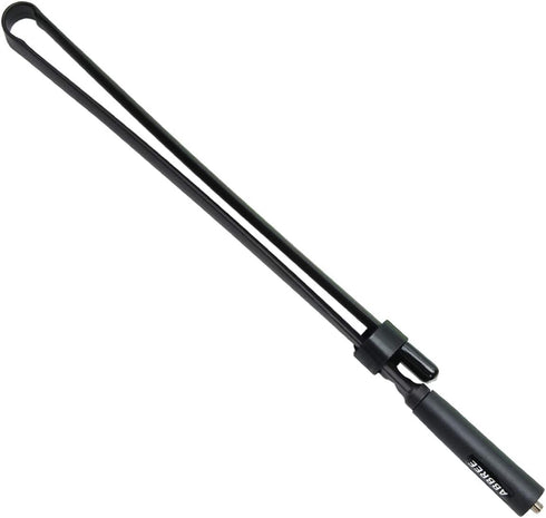 ABBREE SMA-Female Dual Band 144/430Mhz Foldable 72CM/28.3 Inch Length CS Tactical Antenna for Baofeng UV-5R BF-F8HP Pro 5RM K5PLUS UV-82 BF-888S G...