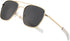 JOVAKIT Men's Polarized Aviator Sunglasses Retro Military Style Pilot Sun Glasses Bayonet Temples UV400 Protection...