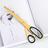 8" Multipurpose Scissors Stainless Steel Sharp Scissors Craft Scissors Office Household Scissors for Office Home General Use Gold...