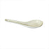 5 pcs Asia Porcelain Soup Spoon Ceramic Rice Spoons Chinese Won Ton Spoons for Home, Kitchen, or Restaurant, White...