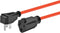 Monoprice Coiled Power Tool Extension Cord - NEMA 5-15P to NEMA 5-15R, Expands from 3 Feet to 10 Feet, 13 Amp, 16AWG, Orange...