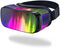 MightySkins Skin Compatible with Samsung Gear VR (Original) Cover wrap Sticker Skins Rainbow Wood......