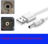 USB Charger Cable for Fairywill/Bitvae D2/R1/R2/S2/Electric Toothbrush, USB Charger Cable for 7AM2M AM105/AM110 Sonic Electric Toothbrush, 3.5mm P...