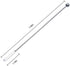 20 pcs Stainless Steel Coffee Beverage Stir Sticks Cocktail Stirrers Drink Swizzle Stick 7.4" Swizzle Stick Picks Tools...