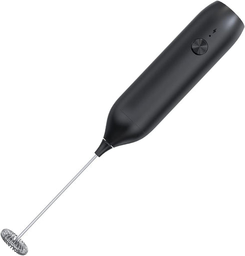 Milk Frother Handheld, ESCLAP Rechargeable Frother for Coffee, Electric Whisk Drink Mixer Handheld for Cappuccino, Frappe, Matcha, Hot Chocolate...